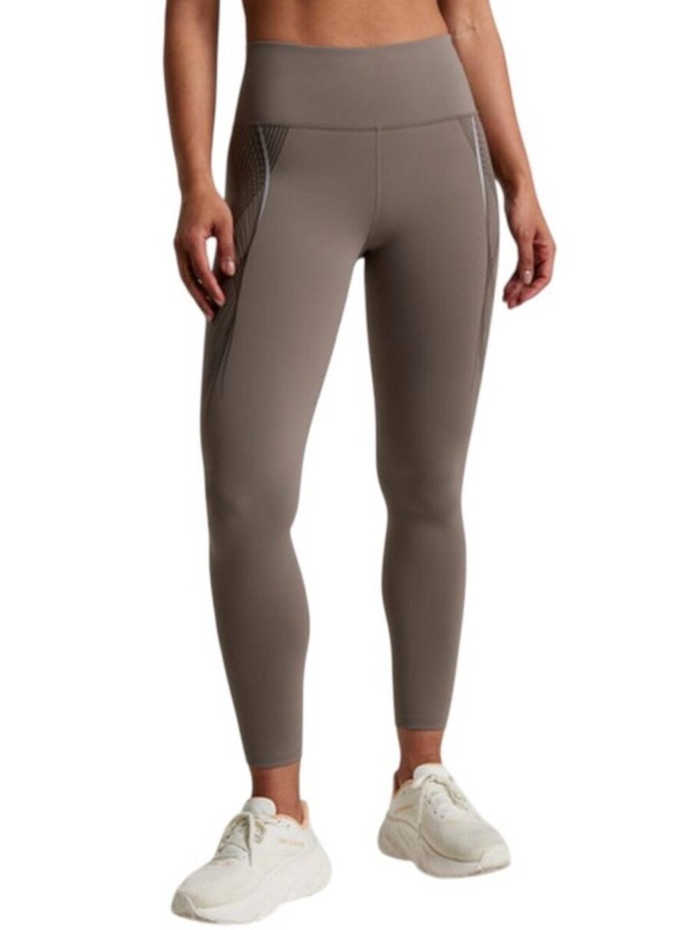 CALIA by Carrie Underwood Gray Power Move Printed Women’s Compression Leggings M